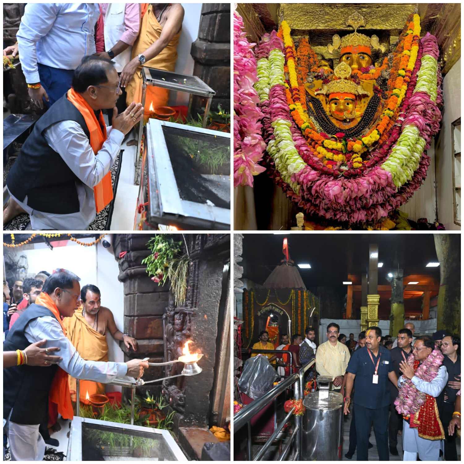 मुख्यमंत्री विष्णुदेव साय ने रतनपुर महामाया मंदिर में की पूजा-अर्चना&nbsp;&nbsp;&nbsp; &nbsp;&nbsp;&nbsp;&nbsp; नवरात्र पर सीएम ने प्रदेशवासियों की सुख-समृद्धि की कामना की