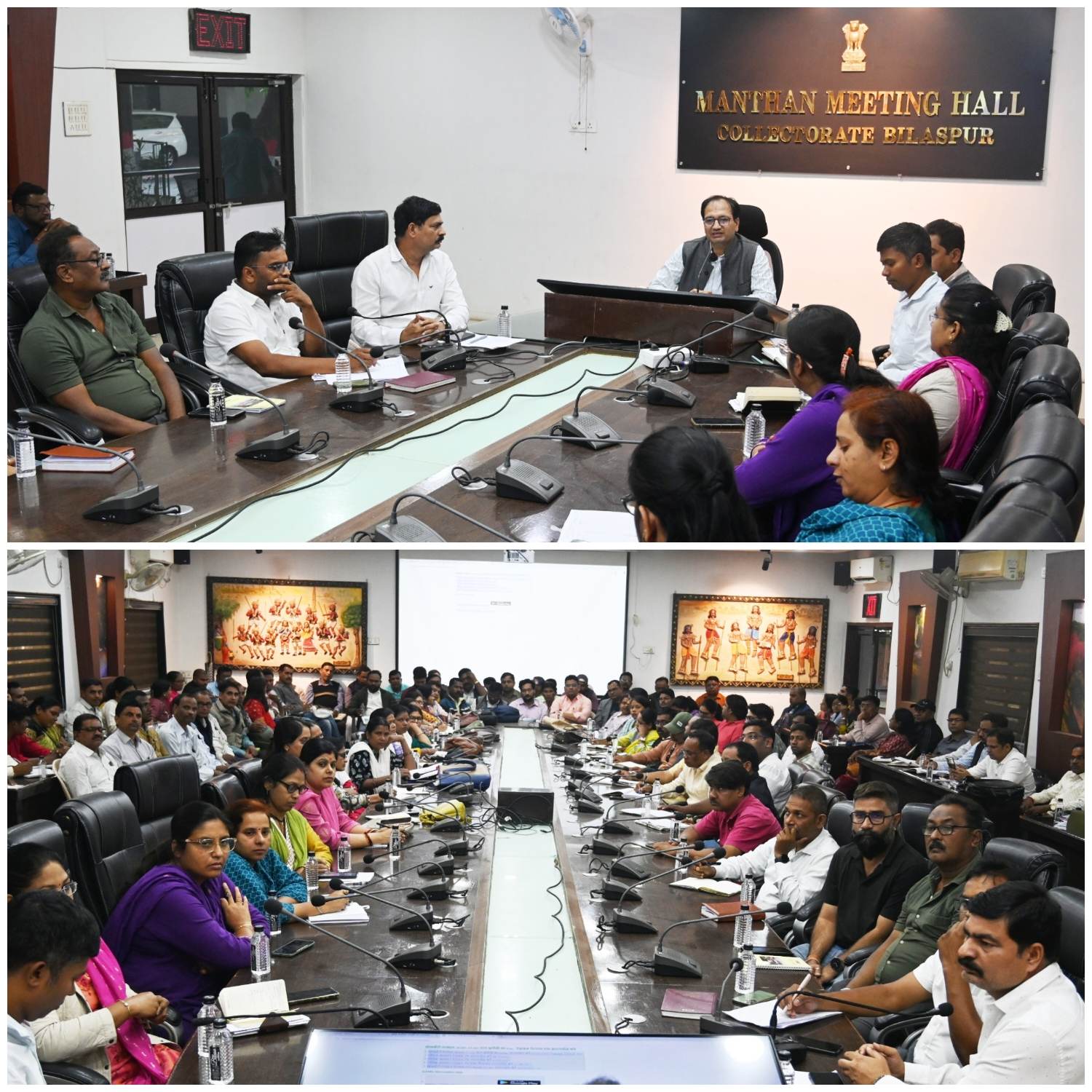 कर्मचारियों की हड़ताल के बीच धान खरीदी जारी, कलेक्टर ने बनाई वैकल्पिक व्यवस्था&nbsp;&nbsp; 140 केंद्रों में धान खरीदी शुरू, नए कर्मचारियों को दिया गया प्रशिक्षण