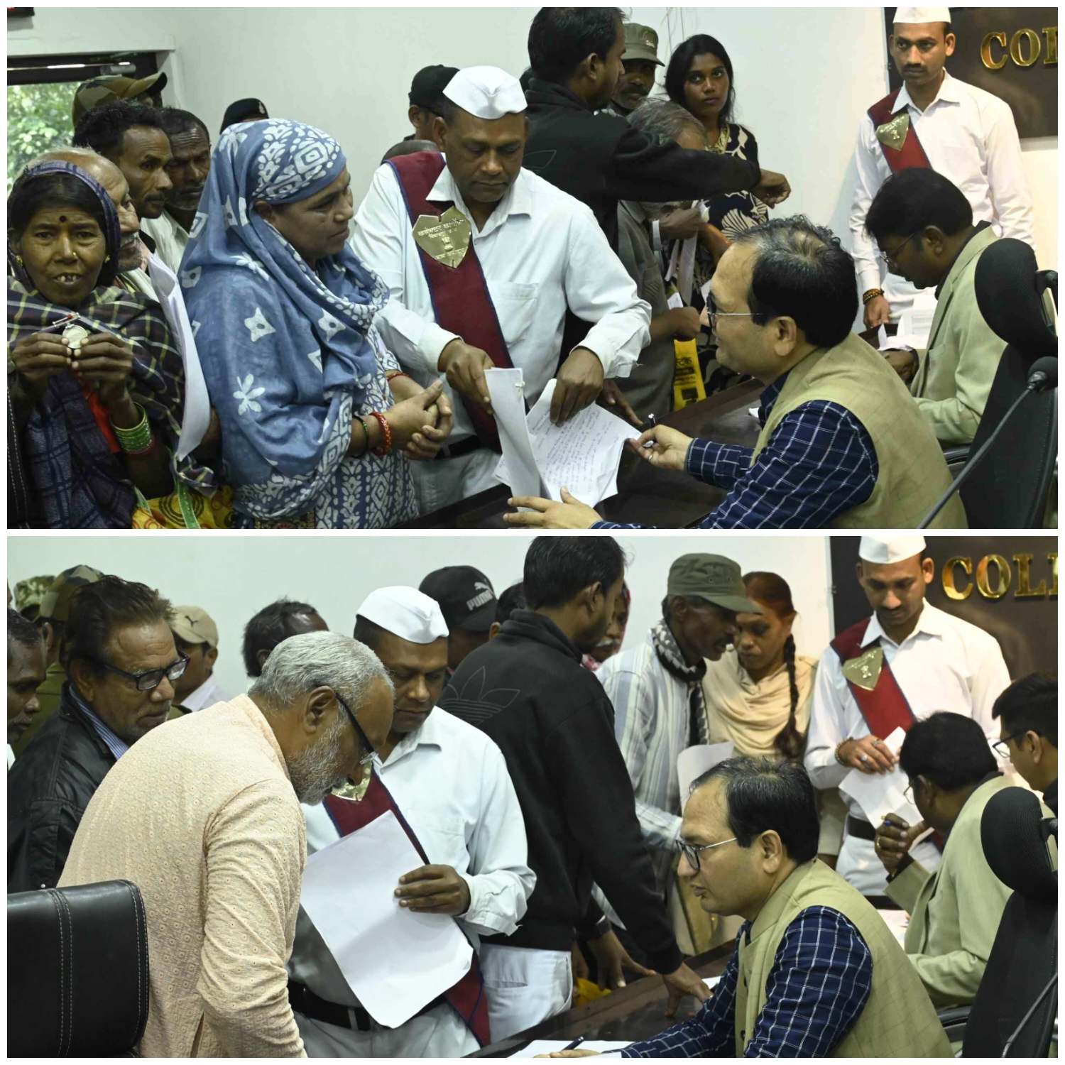 कलेक्टर संजय अग्रवाल ने साप्ताहिक जनदर्शन में सुनी दूरदराज के ग्रामीणों की समस्या