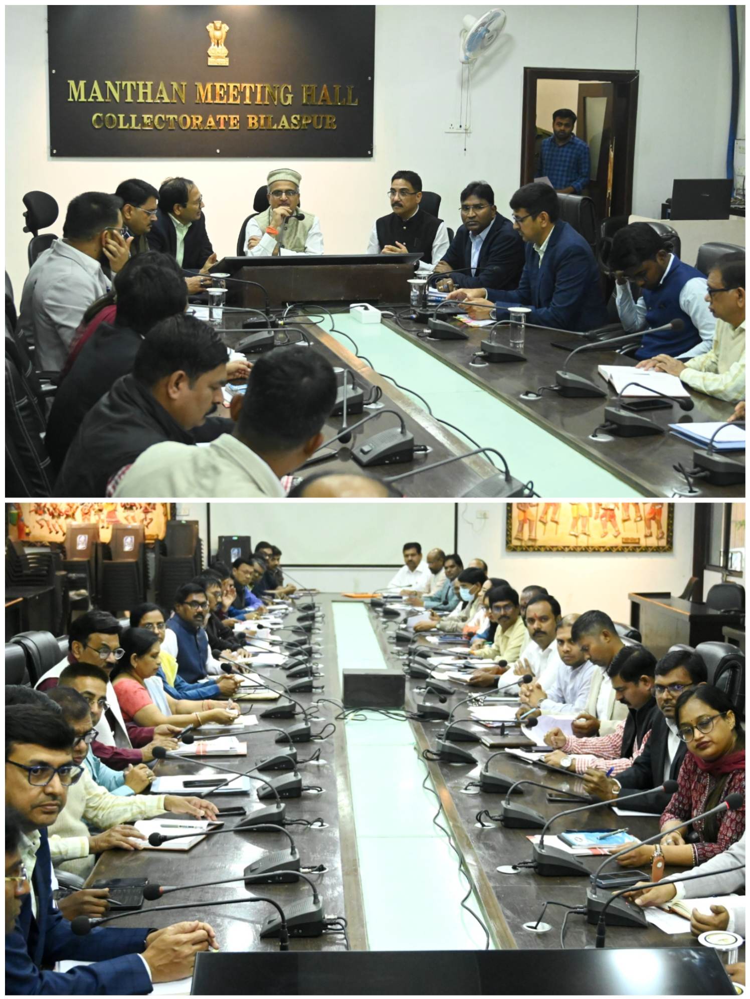 एलबीएसएनएए मसूरी के संचालक श्रीराम तरणिकांति ने ली जिला स्तरीय अधिकारियों की बैठक, विकास कार्यों की समीक्षा&nbsp; &nbsp; &nbsp; फ्लैगशिप योजनाओं के प्रभावी क्रियान्वयन पर जोर, बिलासपुर में एलबीएसएनएए संचालक का संवाद